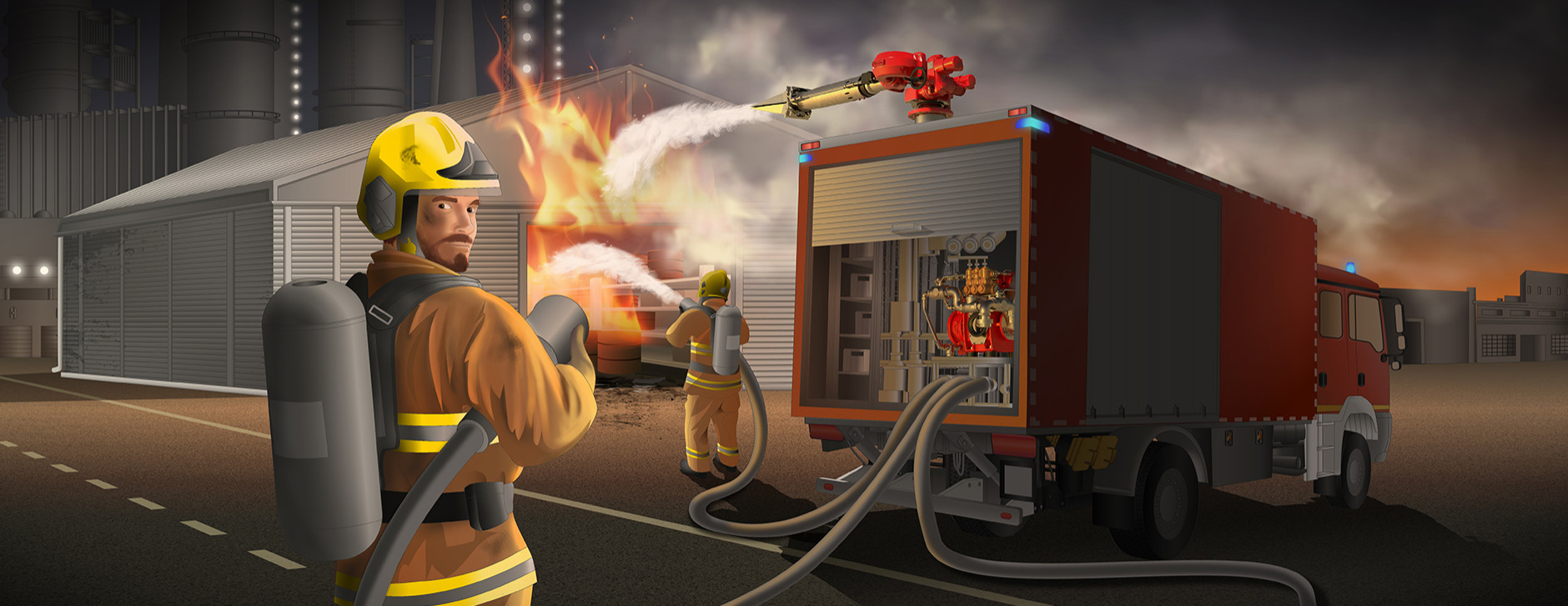 Zumischsysteme für Feuerwehrfahrzeuge
