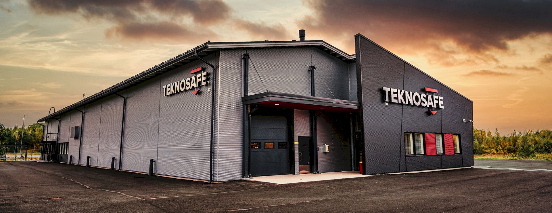 Gebäude des Unternehmens Teknosafe
