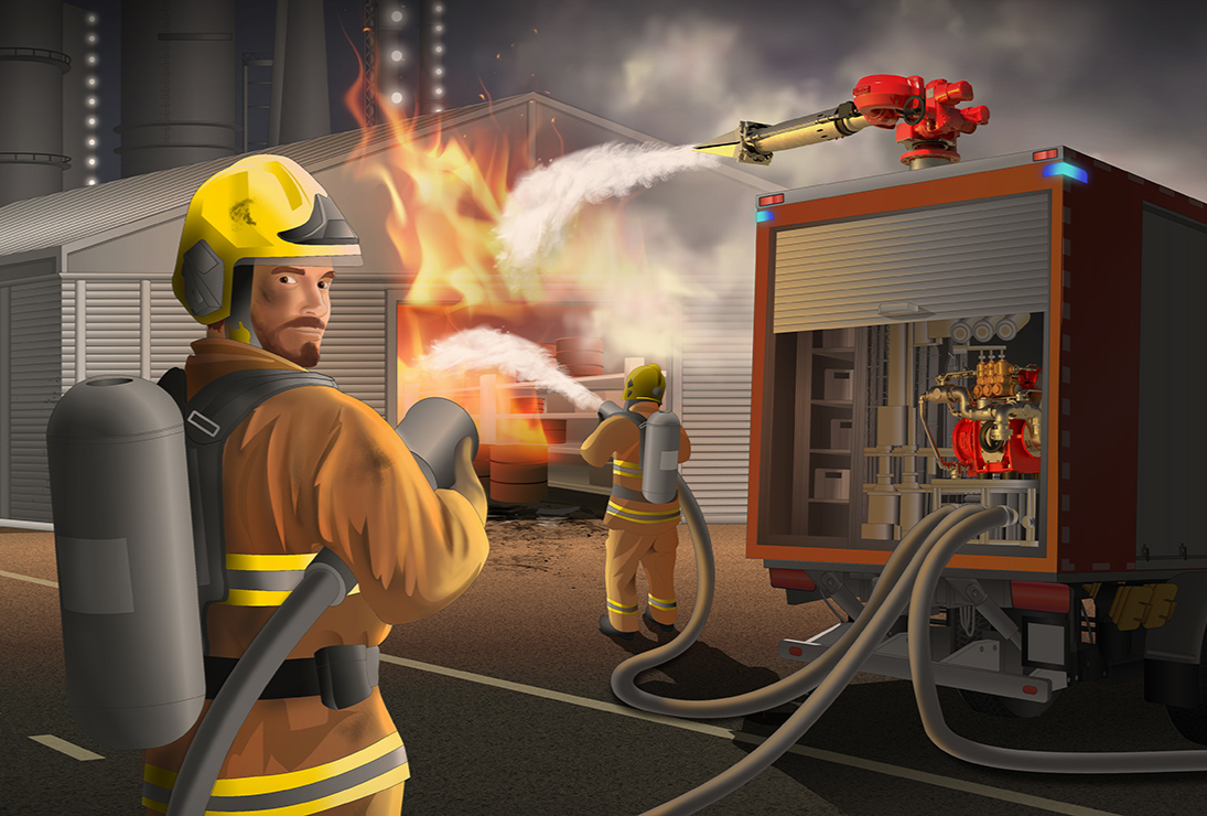 Zumischsysteme für Feuerwehrfahrzeuge