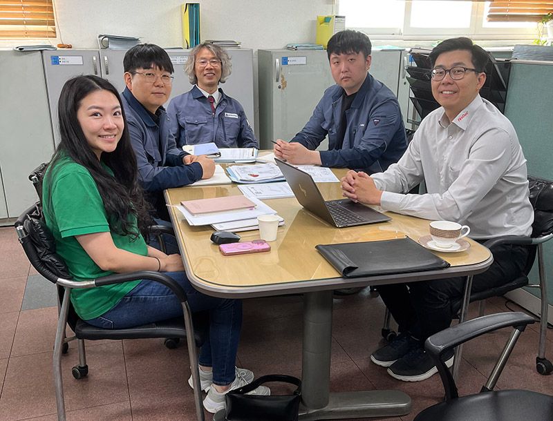 Strategic meeting at Shilla Fire HQ: Discussing Fire Protection