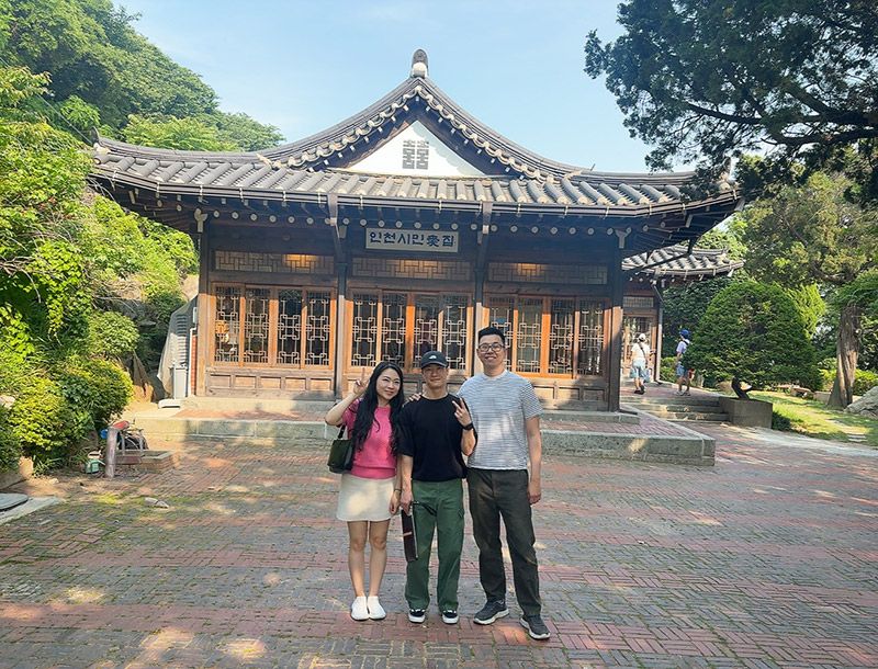 Sightseeing in Korea