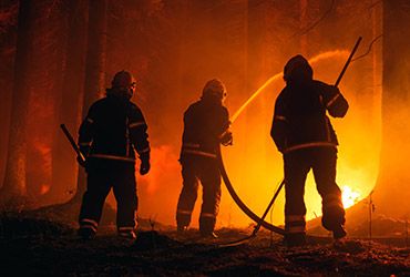 Waldbrandbekämpfung