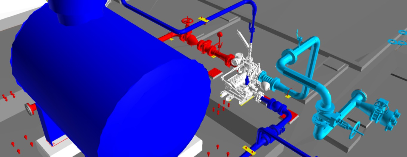 graphic foam suction line