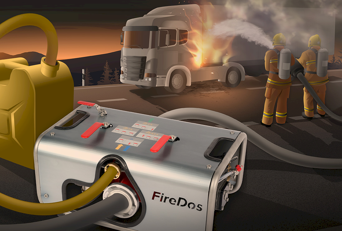 Tragbare Zumischsysteme für Feuerwehreinsätze