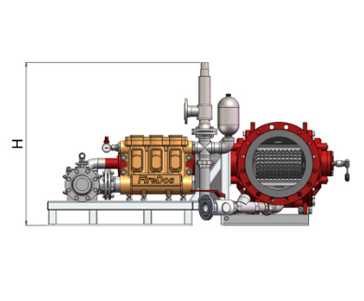 FD20000 Zumischsystem, seitliche Ansicht FD20000 Zumischsystem, seitliche Ansicht