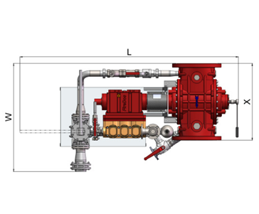FD20000 Zumischsystem, Ansicht von oben FD20000 Zumischsystem, Ansicht von oben