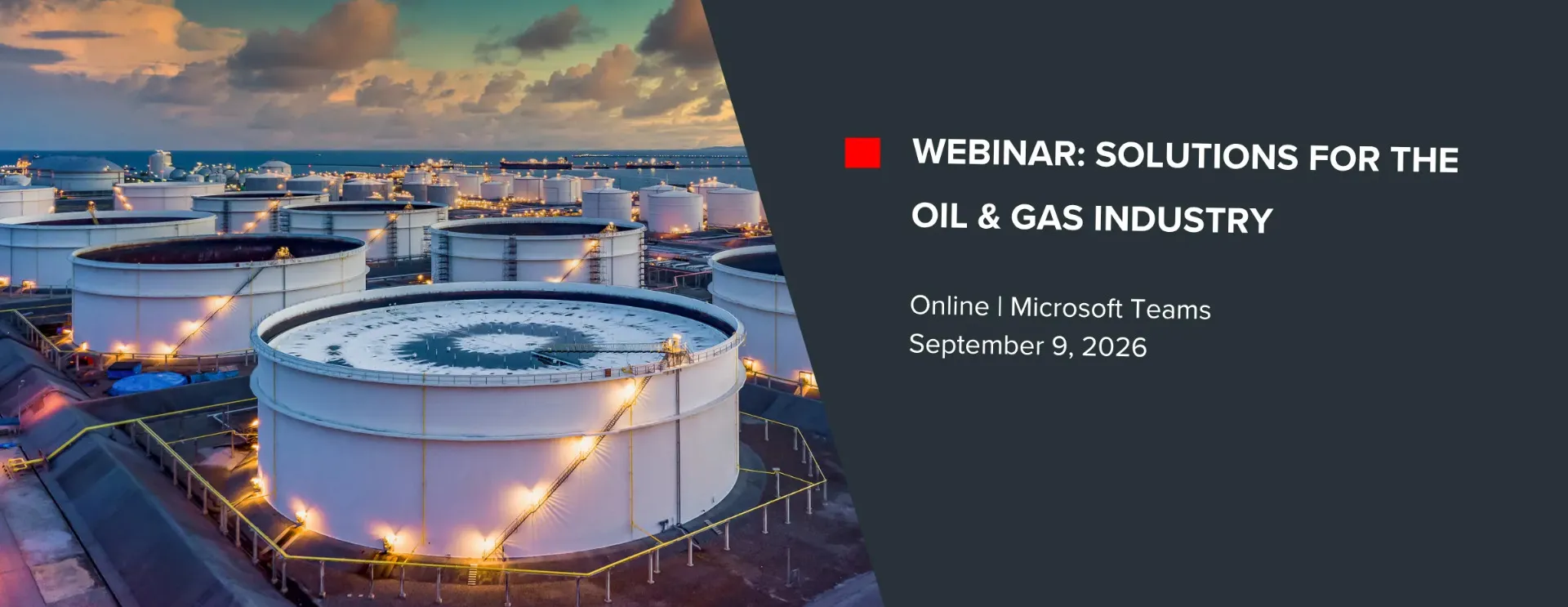 Upcoming FireDos Webinar: Solutions for the oil & gas industry