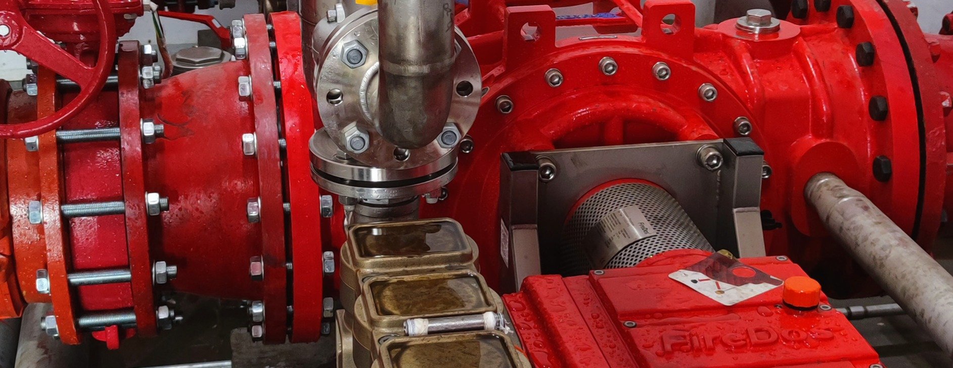 Remote injection: Fire extinguishing technology with FireDos proportioners at PPG