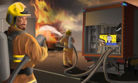 FZ1000 proportioner for fire brigades