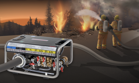 DZ1000 light 2-in-1 proportioner for fire brigades